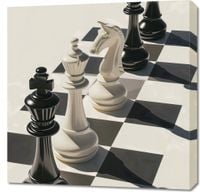 Obraz 70x70cm Szach i Mat