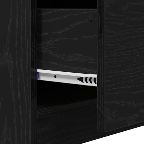 Szafka Umywalkowa z szufladą Czarny Dąb 40 x 37 x 59 cm na Arena.pl