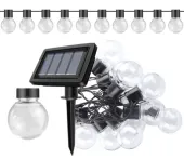 Girlanda solarna LED Lampki ogrodowe Kulki solarne