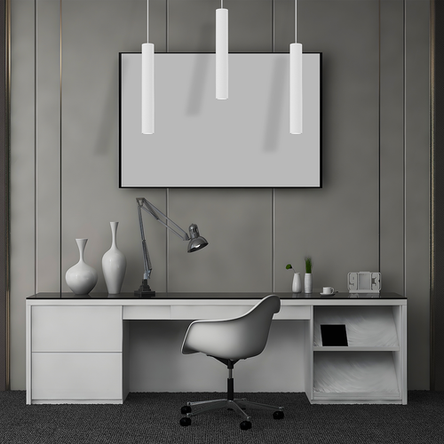 Lampa wisząca Hudson Biały 3xGU10 na Arena.pl
