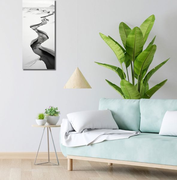 Obraz 30x70cm Szczeliny Mrozu zdjęcie 2