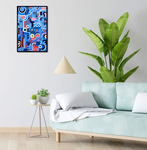 Plakat 40x60cm Rytmiczne Echo na Arena.pl