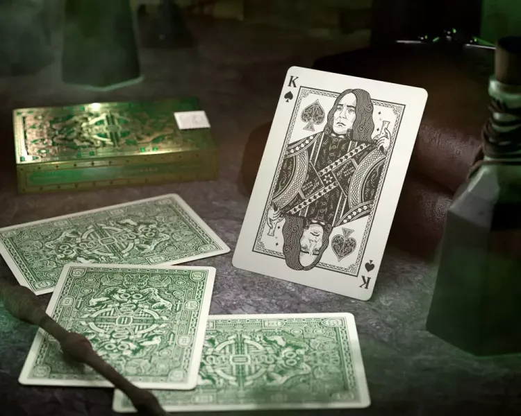 Harry Potter Playing Cards Green Version zdjęcie 5