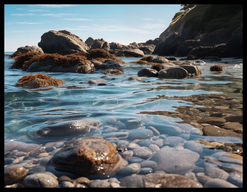 Plakat 65x50cm Harmonia Przybrzeżna na Arena.pl