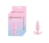 korek analny lovesecret sensual t plug 10 różowy 12,3 cm