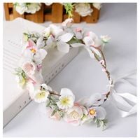 Wianek Opaska Wianuszek Kwiaty Boho W113