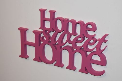 Napis 3D  HOME sweet HOME na Arena.pl
