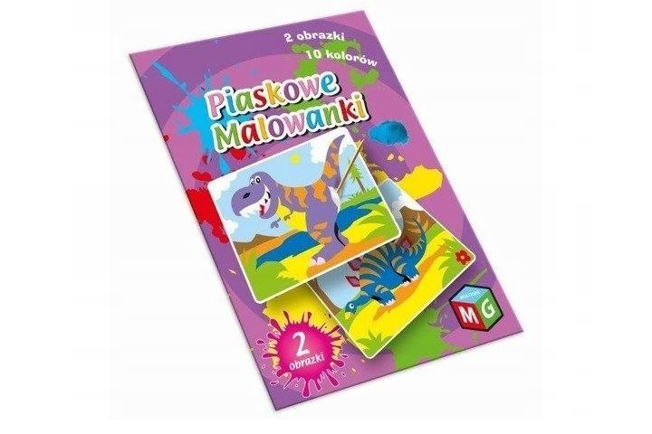 Piaskowe malowanki - Dinozaury 00099 zdjęcie 1