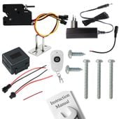 Zestaw zamek zdalnie sterowany do lodówki lub szafki z zasilaniem kompletny