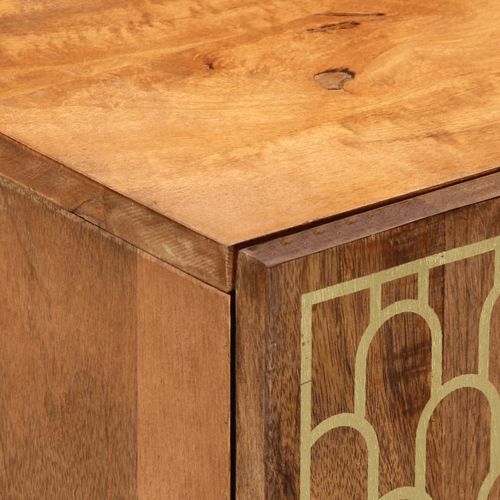 Szafka łazienkowa, 38x33x58 cm, lite drewno mango na Arena.pl