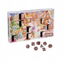 Q-WORKSHOP KOSTKOWY KALENDARZ ADWENTOWY 2024 ŚWIĄTECZNE KOSTKI RPG