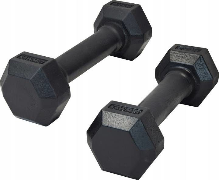 Hantla żeliwna hexagonalna HEX 2,5 kg zdjęcie 2