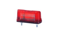 Lampa ośw. tablicy mała czerwona (LT108)