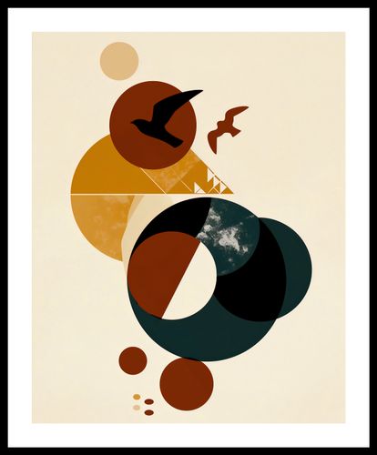 Plakat 40x50cm Kosmiczne Migracje na Arena.pl