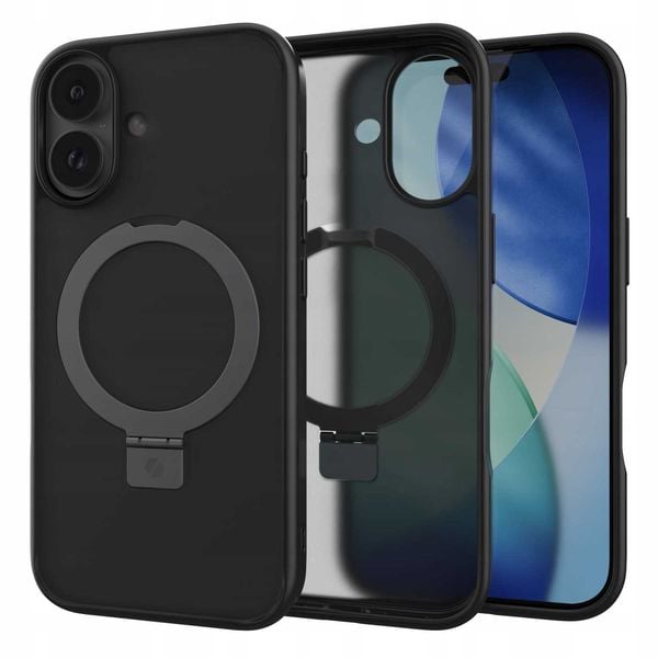 Spacecase Ring Pro Iphone 17 Black zdjęcie 2