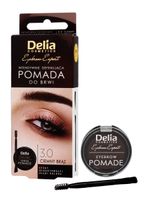 Delia Cosmetics Eyebrow Expert Pomada do brwi Ciemny Brąz 1szt