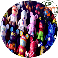 Opłatek na tort KAWS