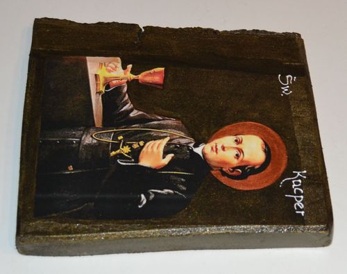 Ikona Święty Kacper patron osób cierpiących na choroby nowotworowe na Arena.pl