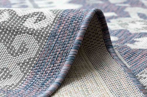 RUG/LU/VINEA/AZTEC/BLUE+CREAM/160x220 na Arena.pl