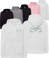 Damska bluza z kapturem TWÓJ HAFTEM LOGO NAPIS firmowa reklamowa