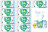 PAMPERS CHUSTECZKI NAWILŻANE HARMONIE AQUA 9x48