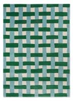 BASKETWEAVE EMERALD/AQUAMARINE 144107