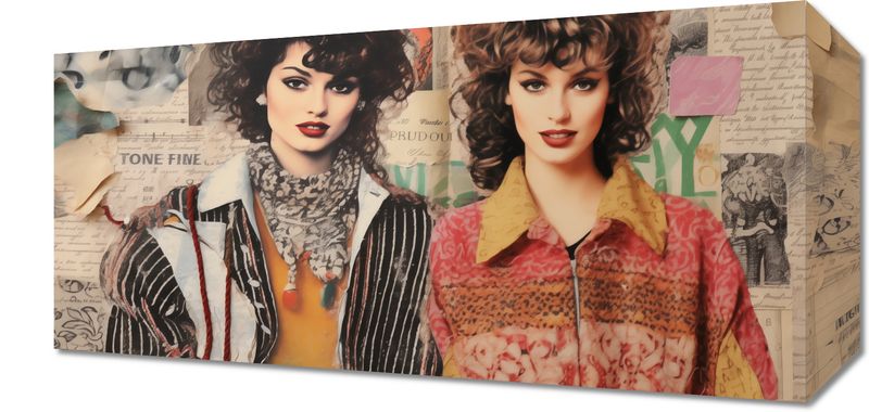 Obraz 40x20cm Ikony Stylu'80 zdjęcie 1