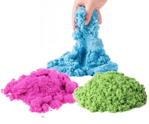 PIASEK KINETYCZNY 3kg BASEN FOREMKI zestaw 30el. na Arena.pl