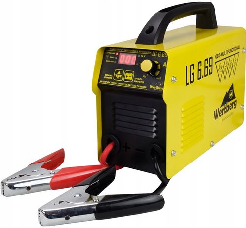 Wertberg LG 6.96 prostownik ładowarka akumulatora 800 Ah 90 A rozruch 600 A na Arena.pl