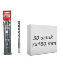 50x Wiertło SDS-Plus Economy 7x160mm MAKITA