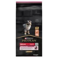 purina pro plan medium puppy sensitive optiderma łosoś i ryż 12kg