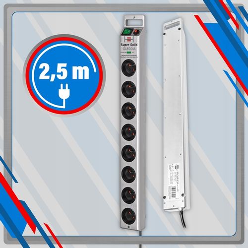 LISTWA ZASILAJĄCA ANTYPRZEPIECIOWA 8G Brennenstuhl Super Solid 13500 A na Arena.pl
