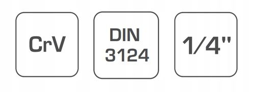 HOGERT HT1A886 ZESTAW NASADEK DŁUGICH 1/4'' NASADKI DŁUGIE 8szt. 5.5mm-13mm na Arena.pl