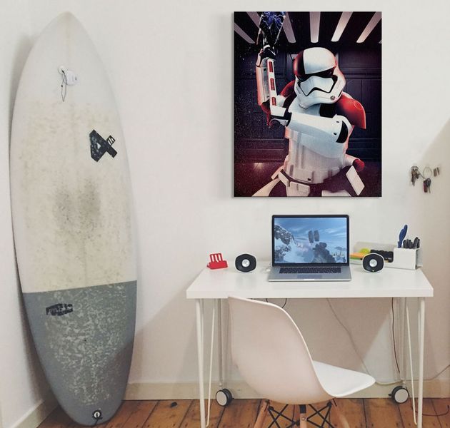 Gwiezdne Wojny Star Wars: The Last Jedi (Executioner Trooper) - obraz na płótnie 60x80 cm zdjęcie 3