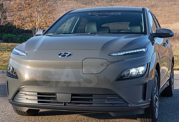 Hyundai Kona -Chromowane Listwy Grill Chrom Atrapy Zderzaka Tuning zdjęcie 4