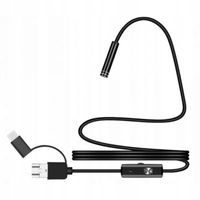 2 x KAMERA endoskopowa inspekcyjna 3w1 Type-C, Android, PC 6xLED - Kraft&De