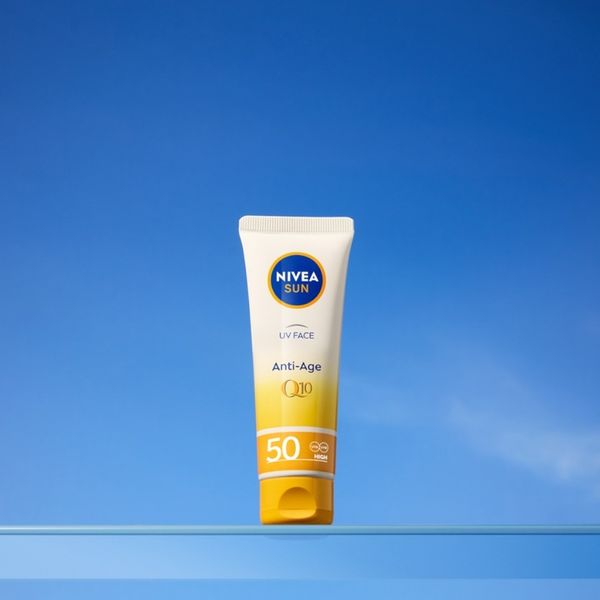 NIVEA SUN Krem do twarzy przeciwsłoneczny przeciwzmarszczkowy SPF50 50ml zdjęcie 3