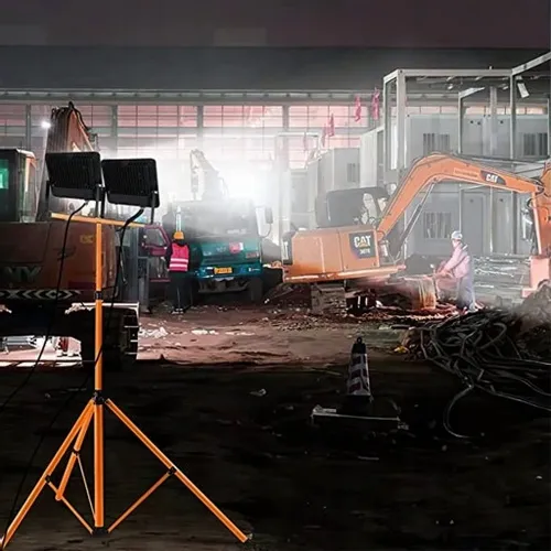 HALOGEN LED 2x 100W STATYW roboczy do naświetlacz PREMIUM na Arena.pl