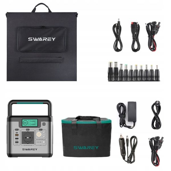 POWER BANK GENERATOR SOLARNY SWAREY 518Wh type C PD 65W+100W SOLAR zdjęcie 6