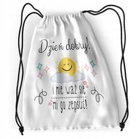 Plecak Śmieszne Sportowy Szkolny Worek Torba Z Nadrukiem Ze Zdjęciem