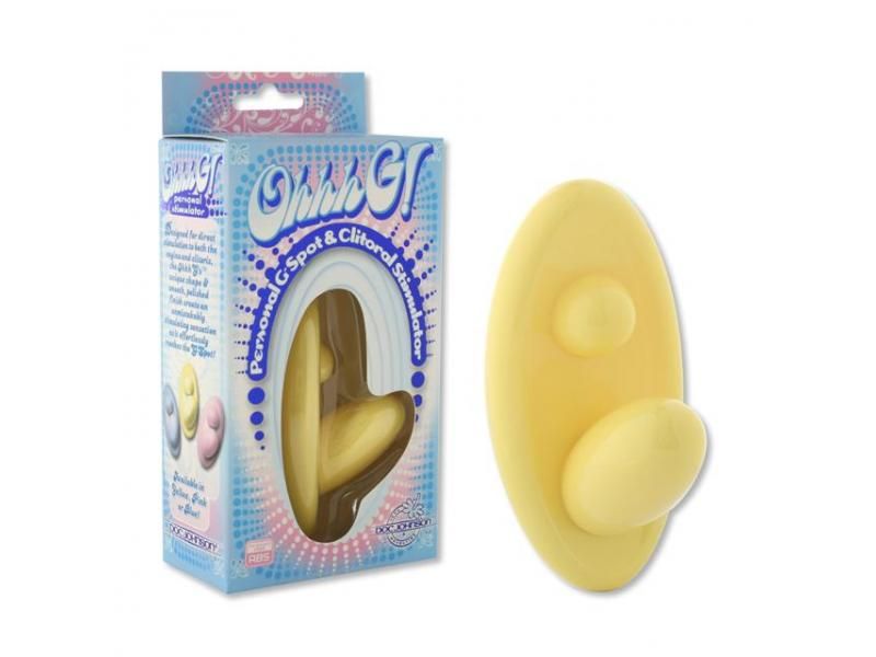 OHHH G! STIMULATOR Punktu G i łechtaczki żółty zdjęcie 1