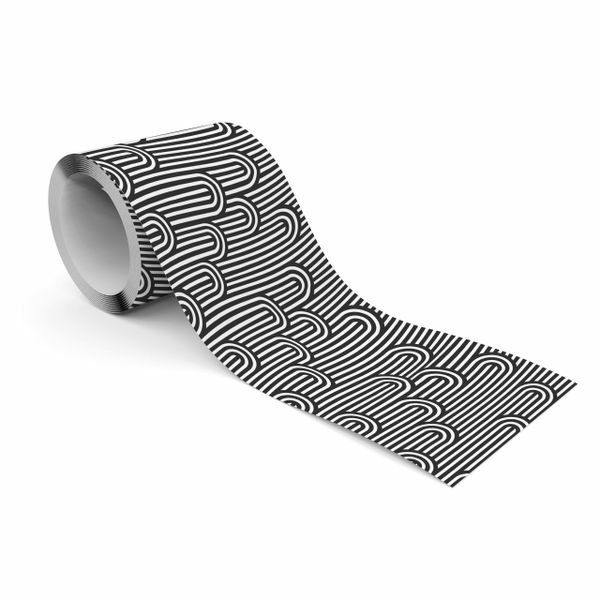 Samoprzylepny Pasek Dekoracyjny Do Tapet Wzór GEOMETRYCZNY Linie zdjęcie 1