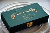 Pudełko Koperta na Pieniądze z Imionami Prezent na Ślub Wesele dla Młodych