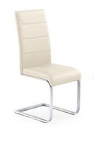 Krzesło Yvone kremowe/chrom