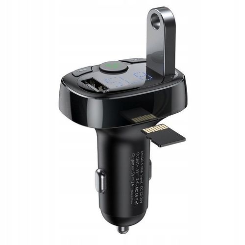 Transmiter Baseus bluetooth MP3 ładowarka 2xUSB z wyświetlaczem LCD na Arena.pl