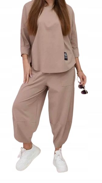 KOMPLET luźny ciemny niebieski zdjęcie 13