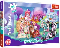 Puzzle maxi 24 elementy. Enchantimals. Wesoły dzień