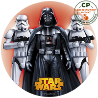 Opłatek na tort Star Wars - Gwiezdne Wojny