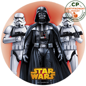 Opłatek na tort Star Wars - Gwiezdne Wojny
