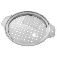 TARKA DO KLUZEK LANYCH HALUSZEK GNOCCHI MAKARONU STALOWA 27 CM